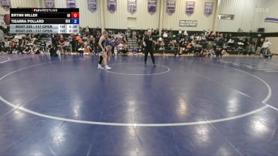 117 Open Cons. Round 4 - Brynn Miller, Grand View University vs Tiearra Pollard, Southeast CC