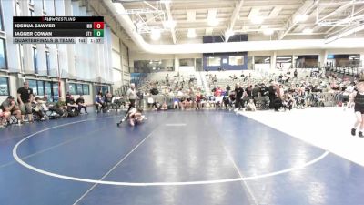 63 lbs Quarterfinals (8 Team) - Jagger Cowan, Utah Gold vs Joshua Sawyer, Mat Demons