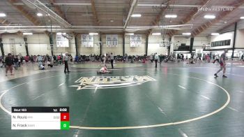 149 lbs Consi Of 8 #1 - Noah Roulo, Virginia Military Institute vs Noah Frack, Davidson