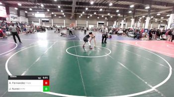 130 lbs Quarterfinal - Alivia Fernandez, Thundercats WC vs Jazlyne Nunez, Hyperbolic WC