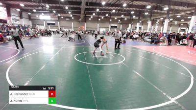 130 lbs Quarterfinal - Alivia Fernandez, Thundercats WC vs Jazlyne Nunez, Hyperbolic WC