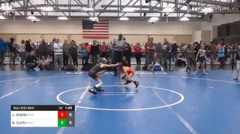 57 lbs Prelims - Jack Anello, Bergen Area Dragons ES vs Anthony Curlo, Broad Axe White ES