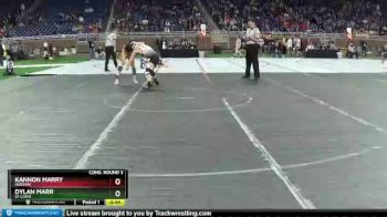 D4-130 lbs Cons. Round 3 - Kannon Marry, Hudson vs Dylan Marr, St Louis