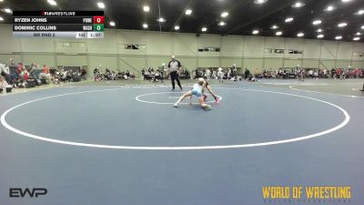 61 lbs Rr Rnd 2 - Ryzen Johns, Powerhouse Elite 9u vs Dominic Collins, Washington 9U