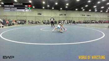 61 lbs Rr Rnd 2 - Ryzen Johns, Powerhouse Elite 9u vs Dominic Collins, Washington 9U