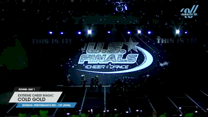 Extreme Cheer Magic - Cold Gold [2023 L1 Performance Rec - 12Y (NON) Day 1] 2023 The U.S. Finals: Myrtle Beach