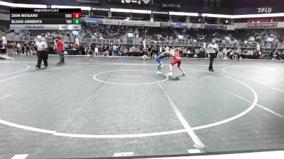 100 lbs 5th Place - Zion Mogard, Ciwc Team Intensity vs Elijah Armenta, Twc