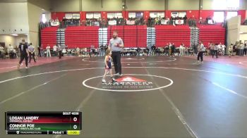 45 lbs Cons. Round 4 - Connor Poe, Elevate Wrestling Club vs Logan Landry, I`MMORTAL KOMBAT