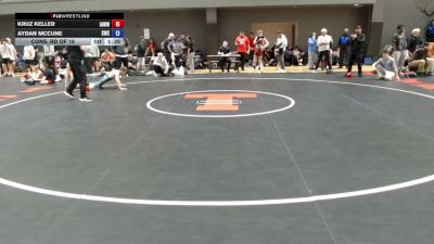 106 lbs Cons. Rd Of 16 - Kruz Keller, Immortal Athletic WC /Waverly-Shell Rock HS vs Aydan McCune, Sunnyvale Wrestling Club