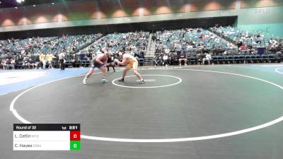 285 lbs Round Of 32 - Lane Catlin, Wyoming vs Corbin Hayes, Embry-Riddle