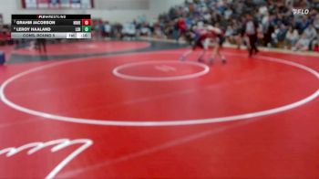 121 lbs Cons. Round 5 - LeRoy Haaland, LeSueur-Henderson vs Grahm Jacobson, New Richland-H-E-G