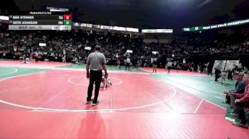 75 lbs Cons. Round 3 - Seth Johnson, PROA vs Ben Steiner, TBG1