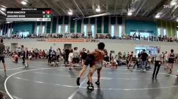 130 lbs Round 5 (6 Team) - Javauris Ross, Eagle Empire vs Ryan Hancock, Creeks Wrestling