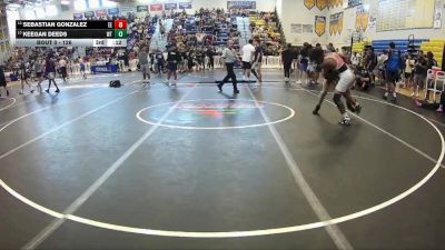 126 lbs Cons. Round 1 - Michael Rodriguez, Dunedin High School vs Brayden Reed, Florida State University Schools