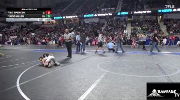 84 lbs Quarterfinal - Jed Spencer, Slyfox vs Jude Miller, Brawlers