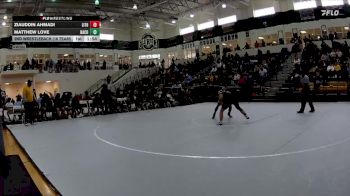 132 lbs 2nd Wrestleback (16 Team) - Matthew Love, Harris County vs Ziauddin Ahmadi, Lithonia