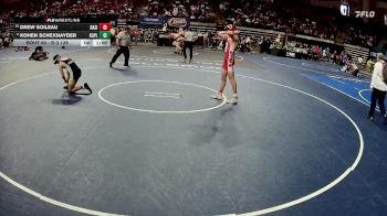 D 3 138 lbs Cons. Round 1 - Drew Soileau, Basile vs Kohen Schexnayder, Kaplan