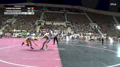 5A 165 lbs Cons. Semi - Aaron Hollinger, Beauregard HS vs Teagan Dunnigan, Holtville