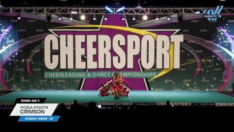 Ocala Athletix - CRIMSON [2025 L1 Senior - D2 Day 3] 2025 CHEERSPORT National All Star Cheerleading Championship