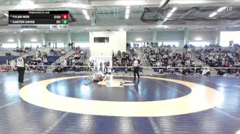 165 lbs Semifinal - Tyler Roe, Stevens Tech vs Carter Davis, Pennsylvania College Of Technology