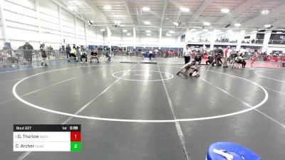 73 lbs Consi Of 16 #2 - Deagan Thurlow, Saco Valley WC vs Cian Archer, Chariho