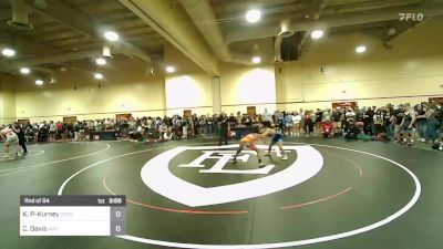 57 kg Rnd Of 64 - Khtrell Preston-Kurney, Oregon vs Christian Davis, Arizona