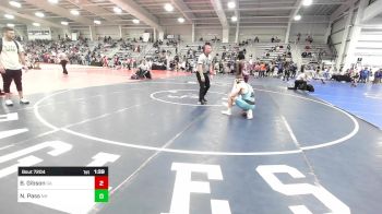 138 lbs Round Of 64 - Brayden Gibson, GA vs Nate Pass, NH