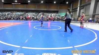 175 lbs Round Of 16 - Nathan Cordova, Tulare Titans Wrestling Club vs Jesiah Zacarias, Hyperbolic
