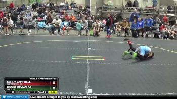 53 lbs Cons. Round 1 - Boone Reynolds, DWC vs Curry Campbell, Mat Psychos