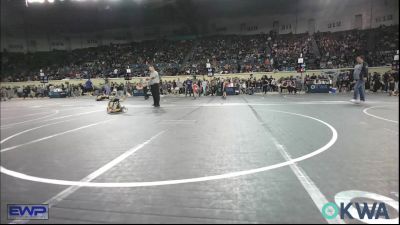 49 lbs Round Of 32 - Kasen Fuller, Comanche Takedown Club vs Giovanni Gonzales, Standfast