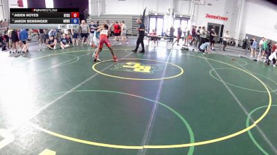 150 lbs Quarters - Aiden Noyes, Beat The Streets Chicago-Oak Park vs Jaron Bensinger, Northern Exposure Wrestling Club