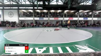 65-69 lbs Quarterfinal - Liko Garrett, Gladiator Elite WC vs Kade Roeder, Backyard Brawlers - Midwest