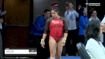 Caitlin Kho - Vault, Southern Utah - 2019 NCAA Gymnastics Regional Championships - Oregon State