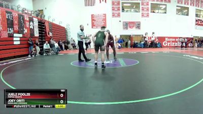 165 lbs Cons. Semi - Joey Oriti, Highland (Medina) vs Juelz Poolze, Maple Hights