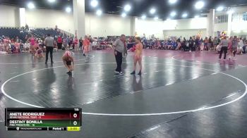 115 lbs Quarters & Wb (16 Team) - Anete Rodriguez, SEAAU National Team vs Destiny Bonilla, Pink Predators