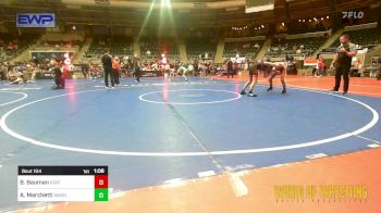 108 lbs Semifinal - Bradley Bauman, Kodiak Attack vs Alex Marchetti, Mat Assassins