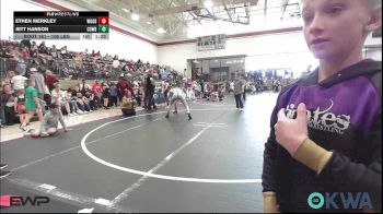 106 lbs Rr Rnd 5 - Ethen Merkley, Woodward Youth Wrestling vs Jett Hanson, Cowboy Wrestling Club