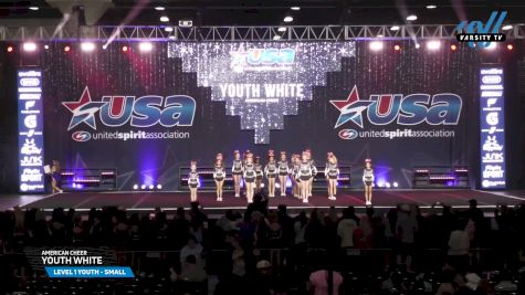 American Cheer - YOUTH WHITE [2025 L1 Youth - Small Day 3] 2025 USA All Star Cheer Super Nationals