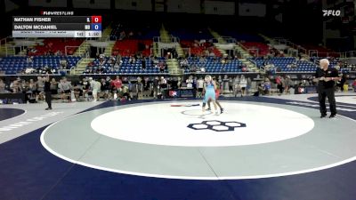 113 lbs Champ. Rd Of 128 - Nathan Fisher, IL vs Dalton McDaniel, MO