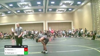 94 lbs Semifinal - Madelyn Medrano, Springdale Wrestling Youth Club vs Maya Rodriguez, Dominate WC