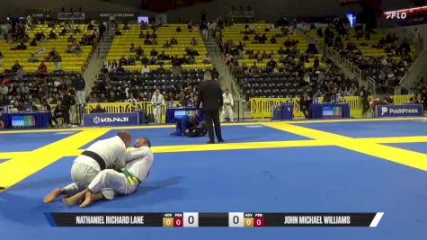John Michael Williams vs Nathaniel Richard Lane 2025 Master International IBJJF Jiu-Jitsu North American Championship