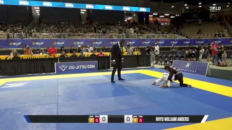 Roman Leon Polanco vs Rhys William Anders 2026 Pan Kids Jiu-Jitsu IBJJF Championship