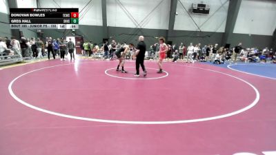 Junior FS - 157 lbs Cons. Round 2 - Isaac Marshall, Hood River Valley High School Wrestling vs Jason David, Oregon City High School Wrestling
