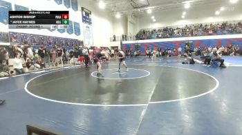 150 lbs Champ. Round 1 - Ashton Bishop, Pocatello vs Jayce Haynes, Kellogg