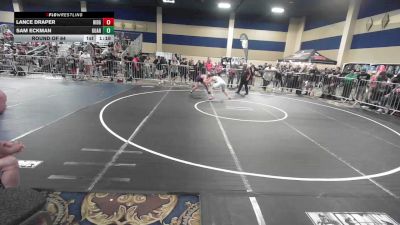 150 lbs Round Of 64 - Lance Draper, Ridgefield vs Sam Eckman, Guardian Knights