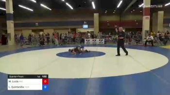 101 lbs Quarterfinal - Marley Lucio, Arizona vs Lilly Quintanilla, Thermopolis Wrestling Club