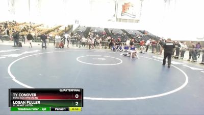 113 lbs Quarterfinal - Logan Fuller, Club Not Listed vs Ty Conover, Penn Yan Wrestling