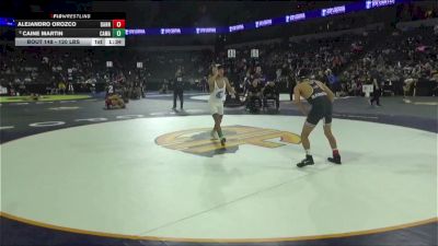 120 lbs Round Of 32 - Alejandro Orozco, Banning (LA) vs Caine Martin, Camarillo (SS)