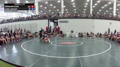 120 lbs Jessalynn Allen, Alabama Blue vs Avery Hinojos, Kansas