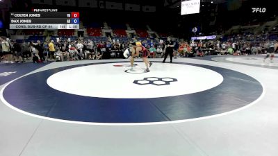 157 lbs Cons. Sub-rd Of 64 - Colten Jones, VA vs Dax Jones, AK